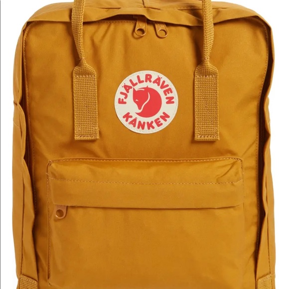 fjallraven backpack mustard